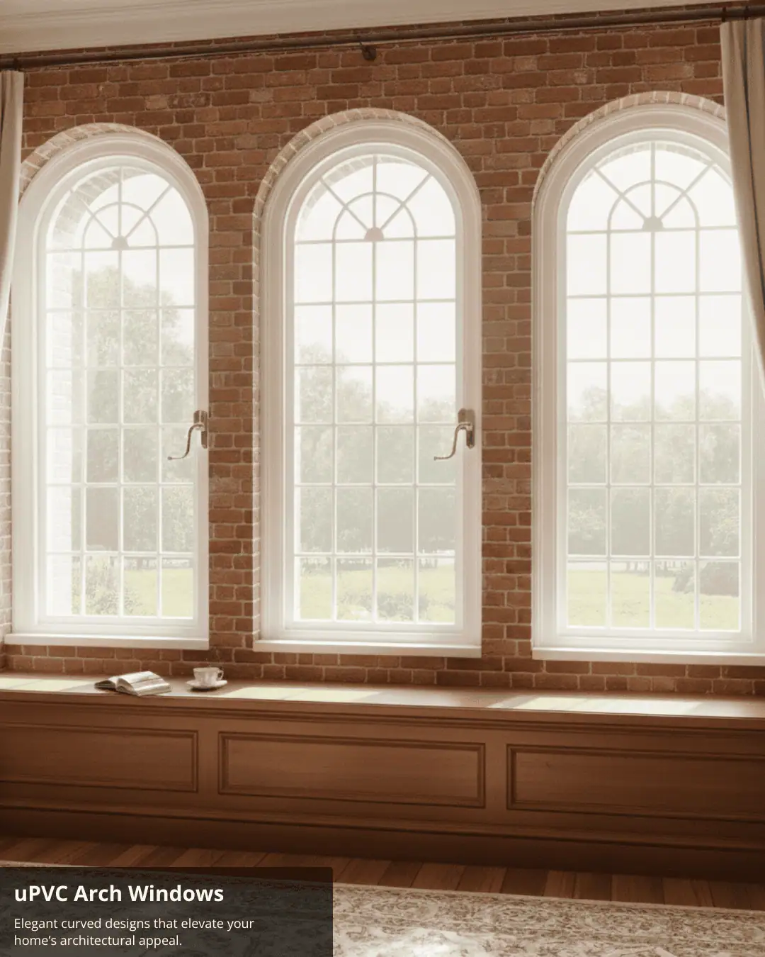 uPVC Arch Windows
