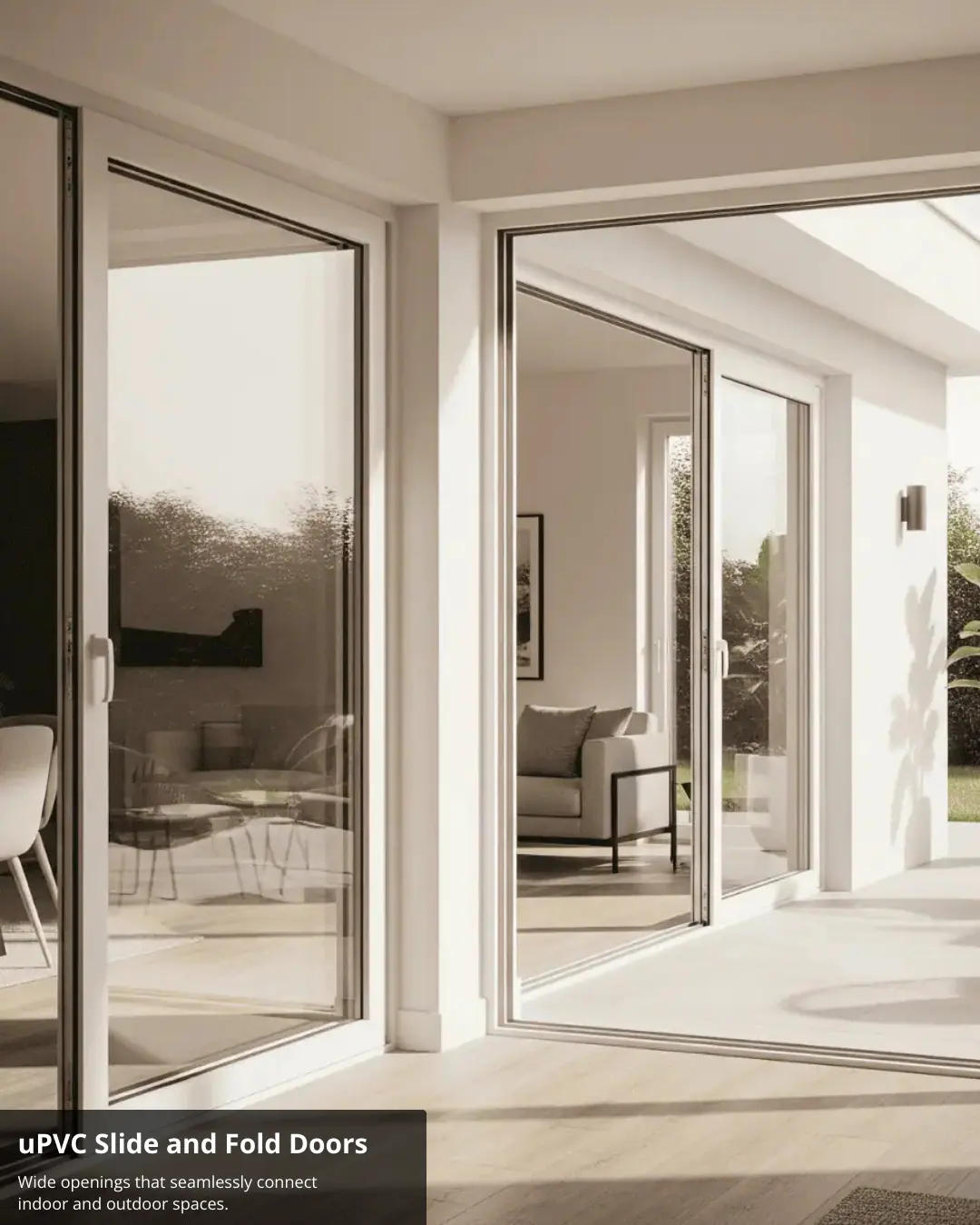 uPVC Slide and Fold Doors
